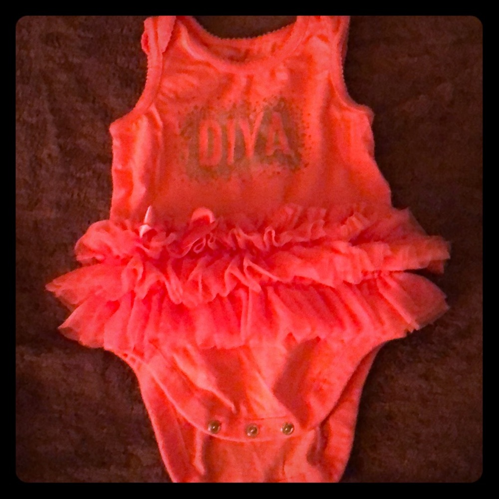 Diva onesie with tutu